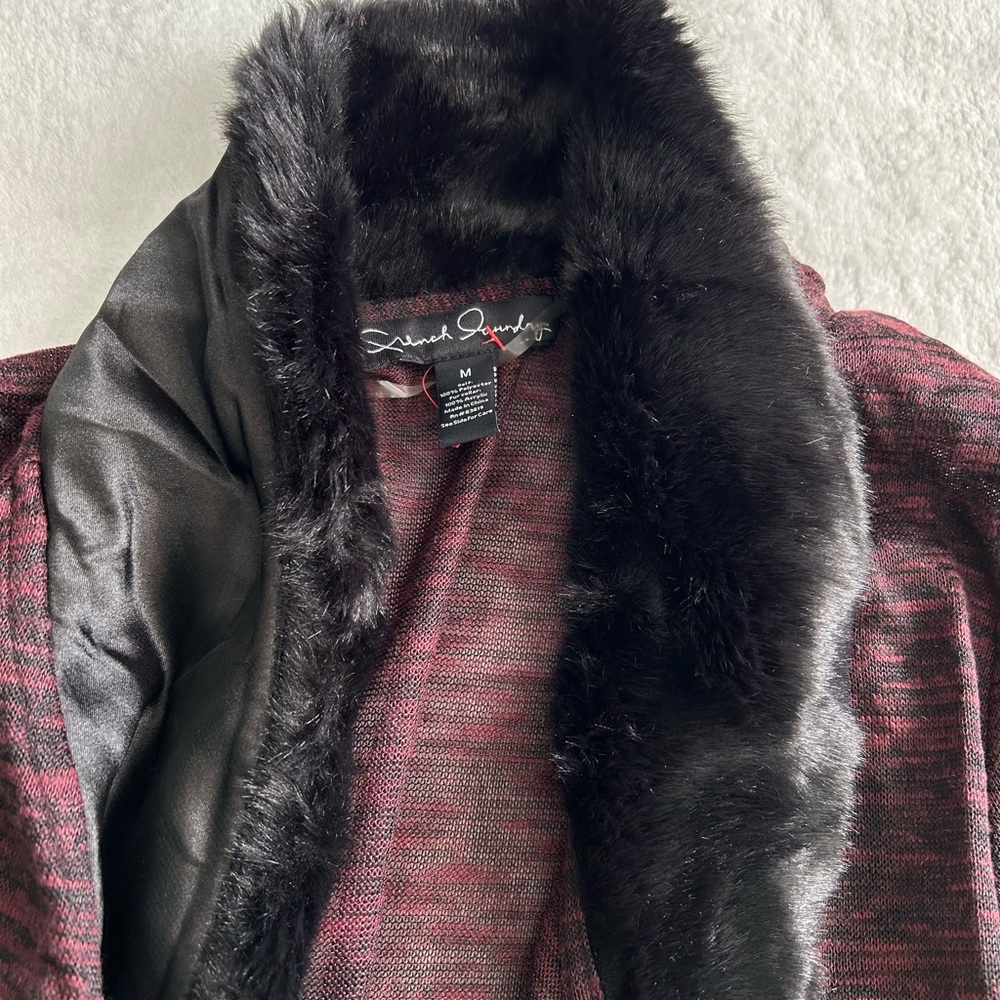 Women’s open front sweater cardigan Medium